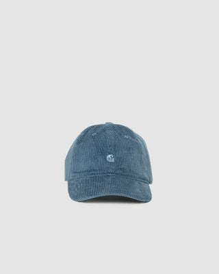 Carhartt WIP Harlem Cap '8 Wales' Corduroy Angelite / Angelite