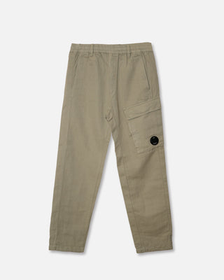 C.P Company Cotton/Linen Cargo Pants Dove