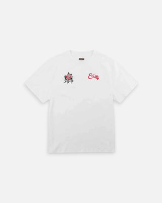 Evisu Ej Osaka Rose Tee White