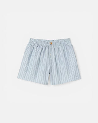 Carhartt WIP Cotton Boxer Grimsby Stripe / Blue Fog