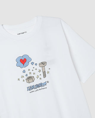 Carhartt WIP S/S Work Life Romance T-Shirt White