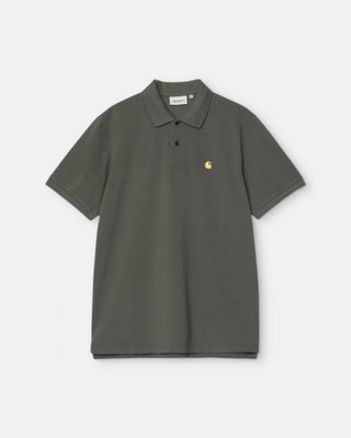 Carhartt WIP S/S Chase Pique Polo Leaf/Gold