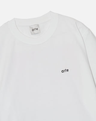 Arte Antwerp Back Poster T-Shirt White