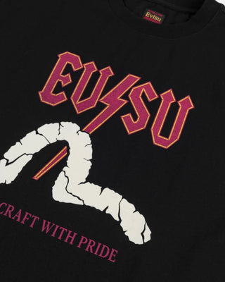 Evisu Ej Thunder Seagull Tee Black