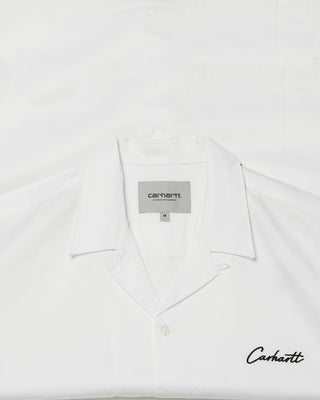 Carhartt WIP S/S Delray Shirt White/Black