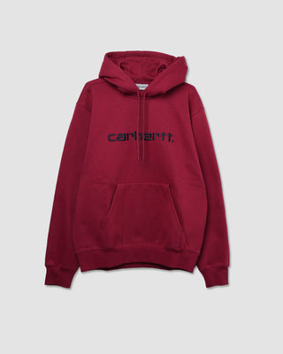 Carhartt WIP Hooded Carhartt Sweatshirt Sweat Scarlet / Graphite