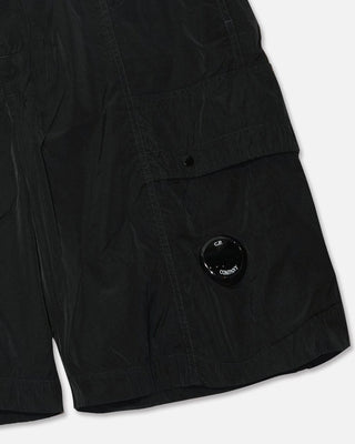 C.P. Company Bermuda Cargo In Chrome-R Black