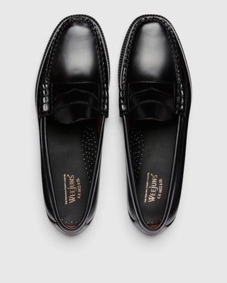 G.H. Bass Est.1876 Weejuns II Larson Moc Penny Black Leather