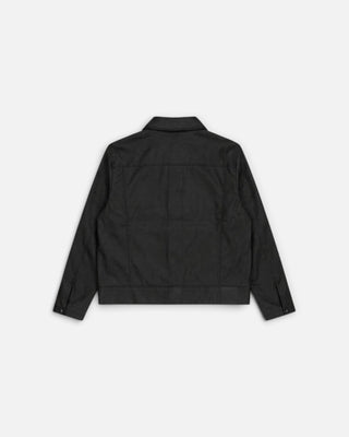Rains Heavy Woven Overshirt Black