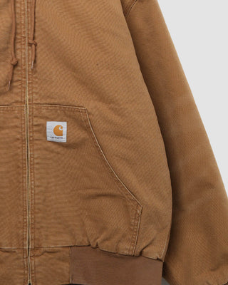 Carhartt WIP OG Active Jacket Hamilton Brown stone canvas