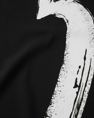 Evisu Ht Hand Brush Daicock Printed Ss Tee Black