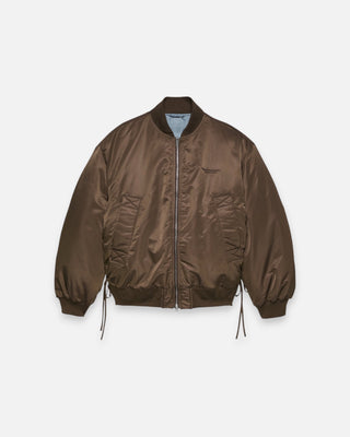 New Amsterdam Surf Association Reversible Bomber Jacket Brown/Sea