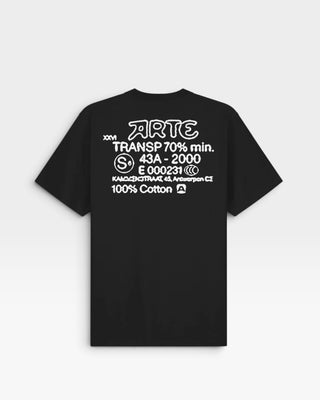 Arte Antwerp Serial Stamp T-shirt Black