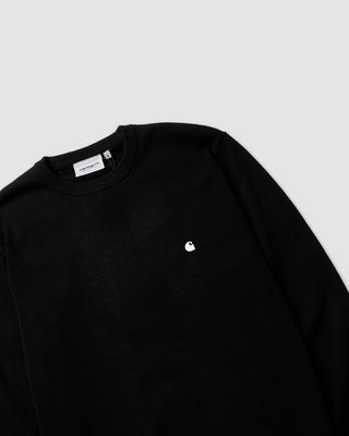 Carhartt WIP Madison Sweater Black/White -1i-sx-3