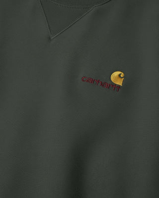 Carhartt WIP American Script Sweatshirt Raven