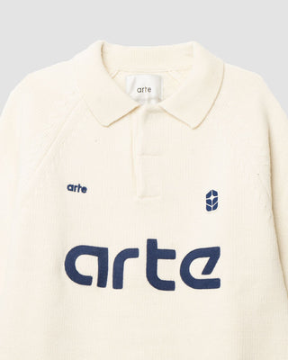 Arte Antwerp Football Knit Cream