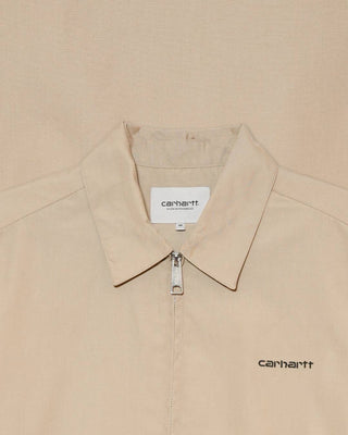 Carhartt WIP Postal Zip Shirt Iroko/Black
