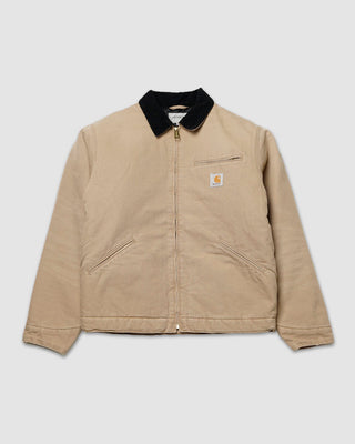 Carhartt WIP OG Detroit Jacket Peanut/Black aged canvas