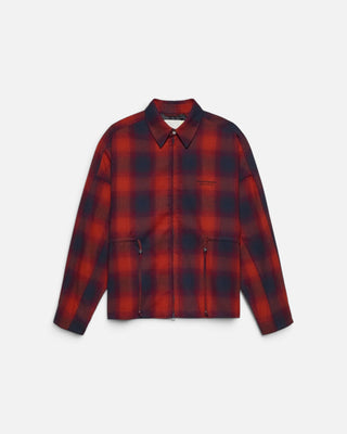 New Amsterdam Surf Association Flanel Overshirt Blue/Red