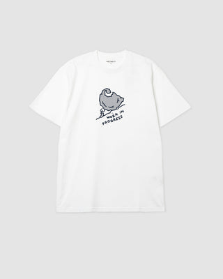 Carhartt WIP S/S Move On Up T-Shirt White/Black