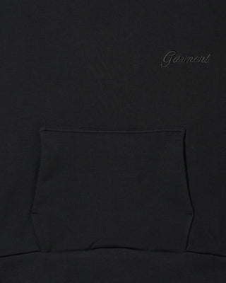 Garment Workshop Embroidered Hoodie Chaos Black