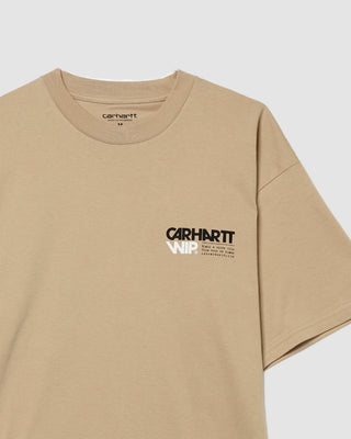 Carhartt WIP S/S Contact Sheet T-Shirt Sable