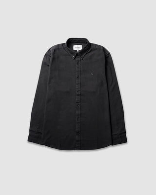 Carhartt WIP L/S Bolton Shirt Black Garment Dyed