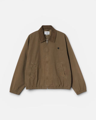 Carhartt WIP Madison Ripstop Jacket Dark Beech/Black Garment Dyed