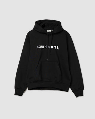 Carhartt WIP Hooded Carhartt Sweat Black/White