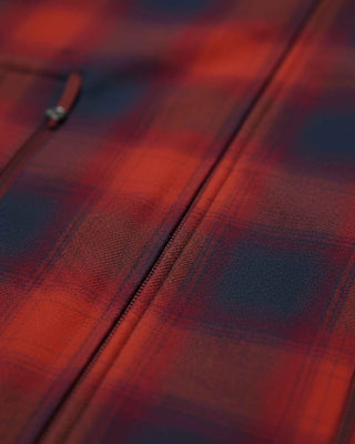 New Amsterdam Surf Association Flanel Overshirt Blue/Red