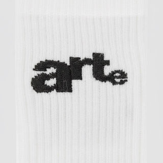 Arte Antwerp Big Logo Socks White