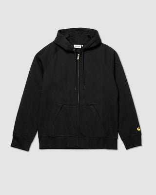 Carhartt WIP Hooded Chase Jacket Black/Gold