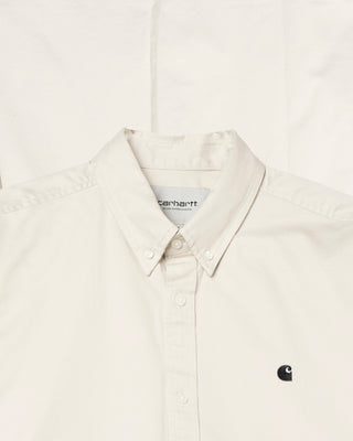 Carhartt WIP Madison Shirt Moonbeam/Black