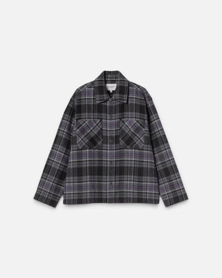 Carhartt WIP L/S Parson Shirt Check/Shady Purple