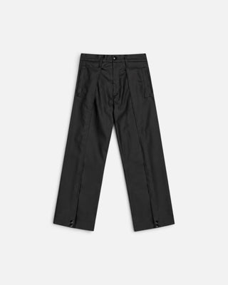 Rains Heavy Woven Pants Wide Black