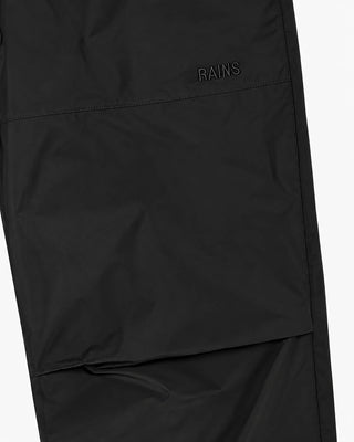 Rains Light Woven Pants Wide Black