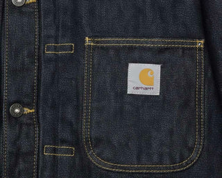 Carhartt WIP Belmar Jacket Blue rinsed