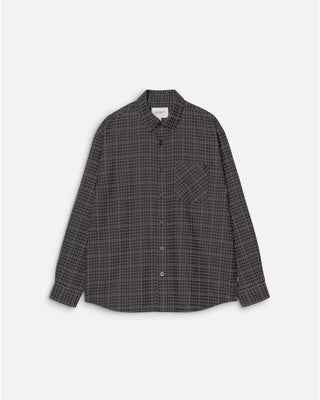 Carhartt WIP L/S Todrick Shirt Houndstooth/Blue