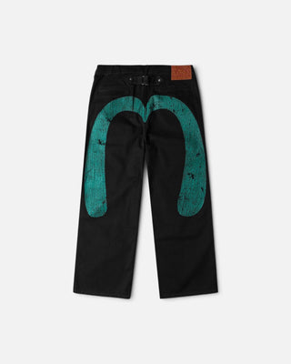 Evisu Daikoku Work Pants Black