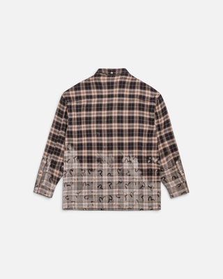 Evisu Ht, Seagull Aop Ls Checked Shirt Blue Check