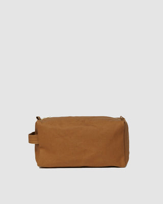 Carhartt WIP Canvas Washbag Hamilton Brown