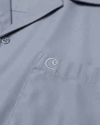 Carhartt WIP S/S Kendry Shirt Shady Blue/White