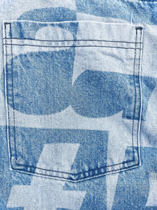 Arte Antwerp Denim Allover Pants Raw Denim