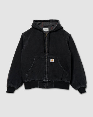 Carhartt WIP OG Active Jacket Black stone washed