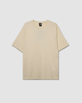 The North Face Logo Tee Rmst Relaxed White Dune