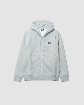 Dickies Oakport Zip Hoodie Grey Melange