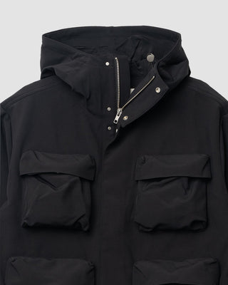 Arte Antwerp 3D Pockets Hooded Jacket Black