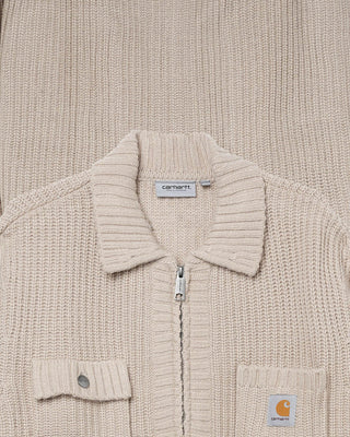 Carhartt WIP Chore Knit Jacket Fleur De Sel