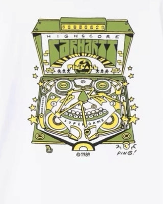 Carhartt WIP S/S Pinball T-Shirt White