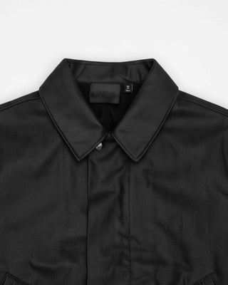 Rains Heavy Woven Overshirt Black